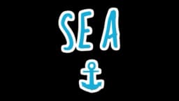 Sea Sail Anchor Sticker