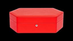 Portobello 3-Watch Box - Red