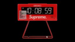 Marathon Clock - Red