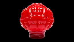 Brain Lamp - Red