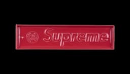 Ceramic Incense Tray (6cm x 25cm) - Red