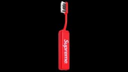 Logo Print Toothbrush FW17 - Red