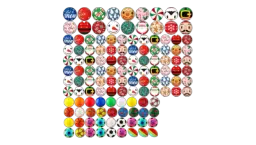 Christmas Stress Balls Pack Of 108