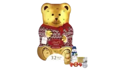 Lindt Teddy Christmas Advent Calendar Candy Box 205g
