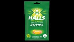HALLS Defense Assorted Citrus Vitamin C Drops 30 Count