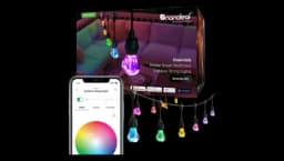 Essentials Matter Smart Multicolor Outdoor String Lights Kit