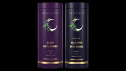 Deep Sleep Fizzing Bubble Bath Bombs Pack Of 2
