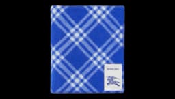 Wool Check Blanket - Knight