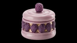 Ispahan Cake Candle - Pink