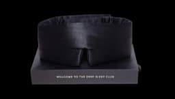 Silk Sleep Mask - Black Jade