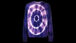 Tie-Dye Jumper - Purple