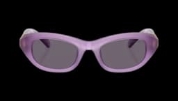 Pillow Shape Sunglasses - Purple