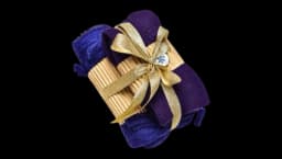 Cashmere Scarf & Wool Socks Gift Set - Purple