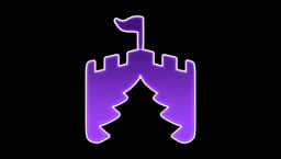 EmpireDrop Christmas Logo 2025 Sticker - Purple
