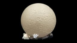 Big Moon Figure - Beige