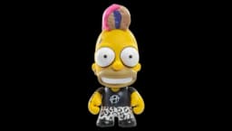 2025 Con Exclusive: Donut Riot Punk Homer 3" Mini Figure LE