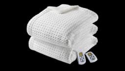 Heated Blanket King Size - White