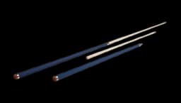 Off Piste Cue Stick For American Pool Table - Blue/Wood