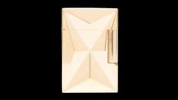 Ligne 2 Engraved Lighter - Gold Tone