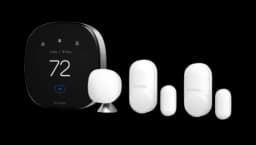 Smart Thermostat With Siri & Alexa - Black