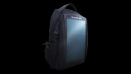 Zenith - Solar Backpack Gravity 100 26800mAh - Black