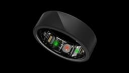 Luna Smart Ring - Lunar Black