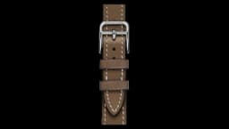 Heure H Small model 25 mm Single Tour Watch Strap - étoupe