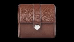 Double Watch Roll - Tobacco Pebble