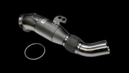 Stainless Steel Racing Catalytic Converter - BMW 340i
