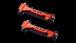 Emergency Seat Belt Cutter & Window Hammer Tool 2 Pack