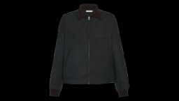 Mantis Jacket In Cotton - Faded Black
