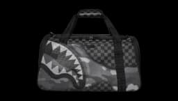 Graphic-Print Pet Bag - Black