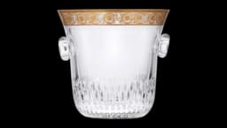 Champagne Bucket - Clear/Gold