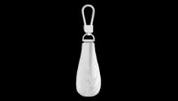 Shoehorn Key Ring - Brass