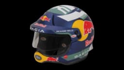 Sebastien Loeb Mini Helmet 2025 Dakar Rally Season