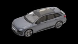 A6 Avant E-Tron 1:43 - Daytona Grey