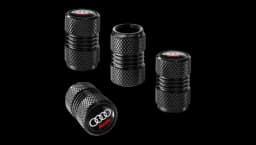 Tire Valve Stem Cap Cover for Audi A,Q,RS Series 4 Pack
