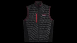 Racing the Dream Quilted Vest - Black