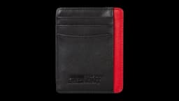GR RFID Card Holder - Black/Red