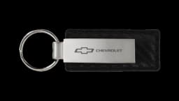 Chevrolet Carbon Metal Large Keychain