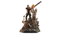 Leon S. Kennedy VS Chainsaw Villager Bonus Version