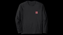 Umbrella Long Sleeve T-Shirt - Black