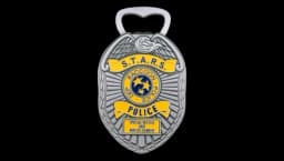 Resident Evil Police Badge Bottle Opener