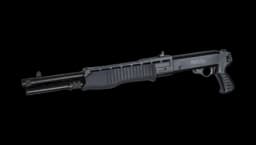 SPAS-12 Spring Loaded Shotgun 3-Burst - Black