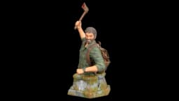 Joel With Hatchet Bust
