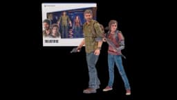 Joel & Ellie Action Figures 6" Set Of 2