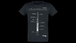 The Last Of Us Switchblade Short-Sleeve T-Shirt - Black/White