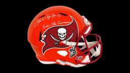 Steve DeBerg Signed Flash Full Size Speed Replica Helmet