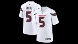 Jalen Pitre Game Jersey - White