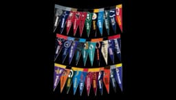 NFL Football Complete 4" x 9" Felt Mini Pennant League Set